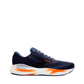 Brooks Men's Adrenaline GTS 24 Running Shoes in Peacoat/Orange/White SS25