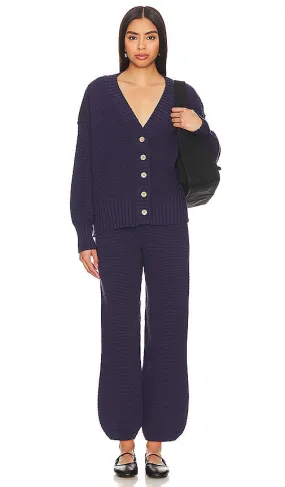 Free People Hailee Cardi Set in Navy