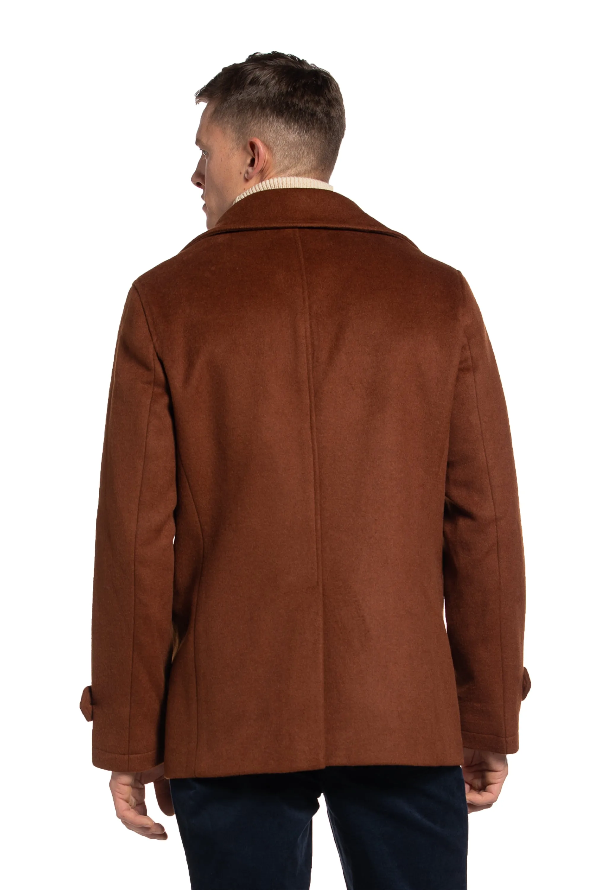 Harbour Wool Peacoat in Copper