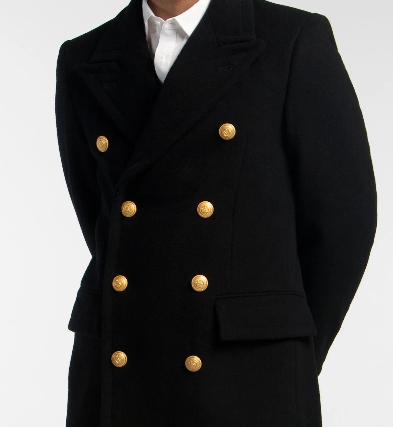 Marina Militare Italian Extreme Navy Blue Bridgecoat/Peacoat