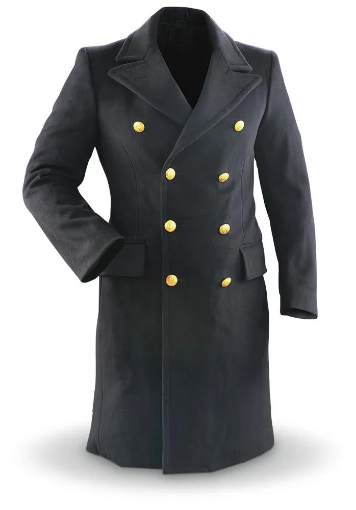 Marina Militare Italian Extreme Navy Blue Bridgecoat/Peacoat