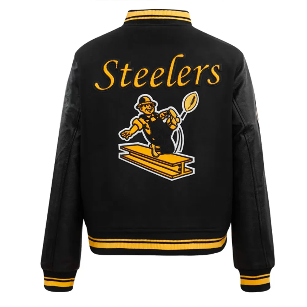 NFL Pittsburgh Steelers Varsity Jacket Men and Women
