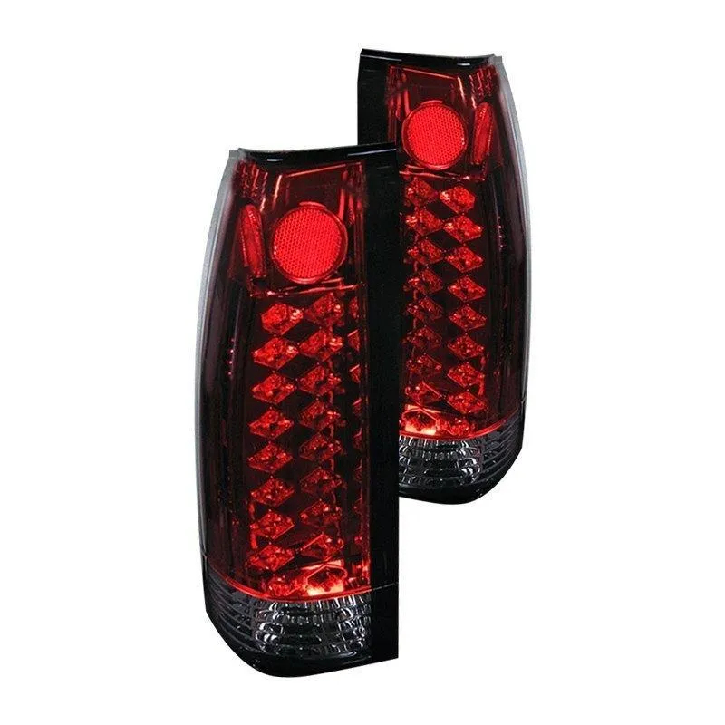 Spyder LED Tail Lights Chevy Blazer (92-94) Black / Black Smoke / Chrome / Red Clear / Red Smoke