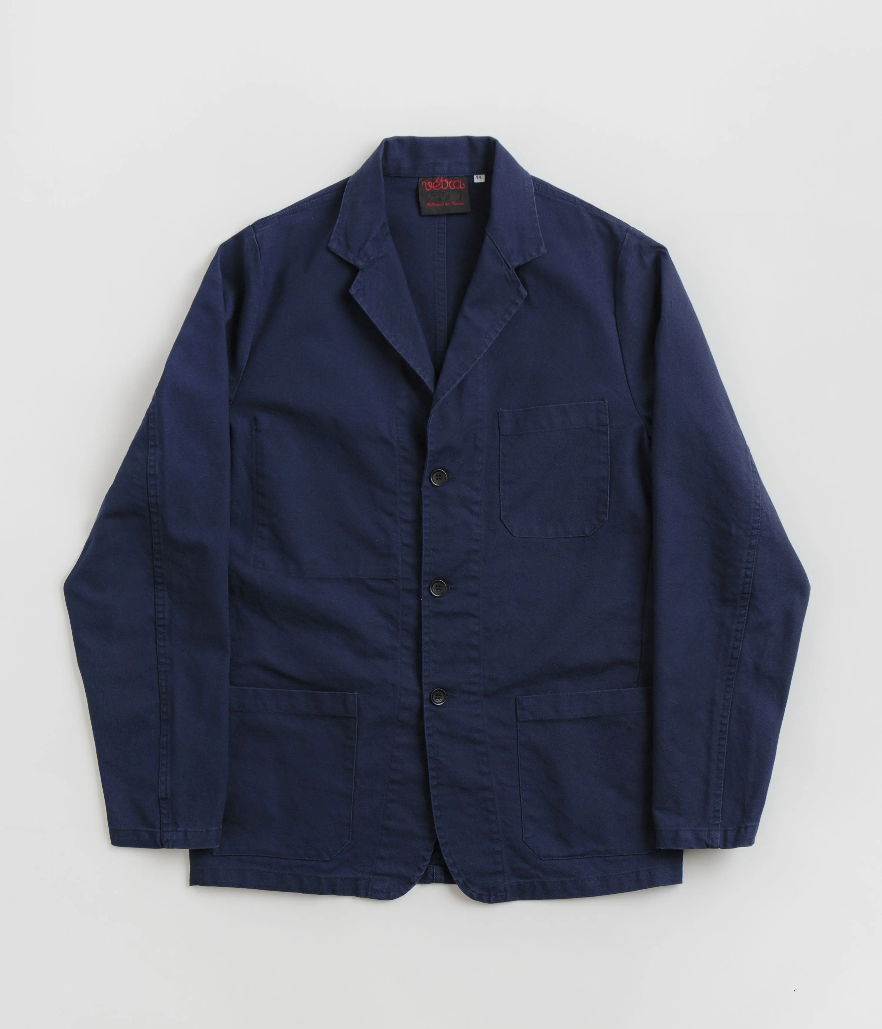 Vetra Organic Workwear Blazer - Navy