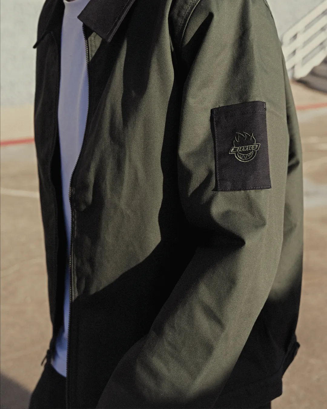 X Spitfire Jacket in Olive Green